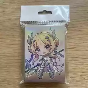 Yu-Gi-Oh Dogmatika Ecclesia Chibi Holographic Premium Card Sleeves 50 CT - Picture 1 of 5