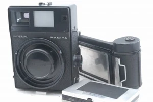 Mamiya Universal Press Camera , Focusing Hood 6x9 Roll Film Holder *A101976 - Picture 1 of 15