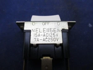 Nidec Copal Fujisoku ELE115E 15A-AC125V Switch - Picture 1 of 3