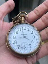 Waltham Vanguard 23 jewel 2'' working pocket watch Antique Replica Gift Occasion