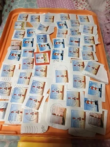 450 Briefmarken "Leuchtturm" 9 x 50 "verschiedene" (siehe Fotos) - Bild 1 von 9