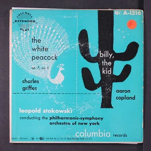 LEOPOLD STOKOWSKI: griffes: the white peacock / copland: billy the kid COLUMBIA - Picture 1 of 4