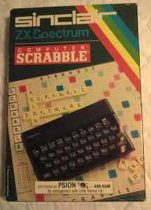 Scrabble juego Zx Spectrum 48/128K/ PSION /Sinclair Research Ltd 1983 - Imagen 1 de 5