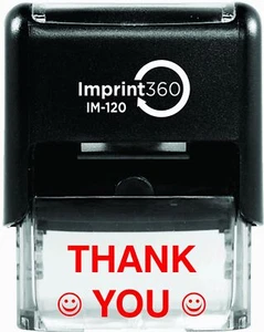 AS-IMP1080 - Thank You Heavy Duty Commerical Quality Self-Inking Rubber Stamp... - Picture 1 of 2