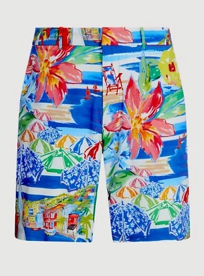 Polo Ralph Lauren Men 9" Floral Riviera Graphic Golf Plus Swim Trunk Shorts  30 - Image 1 of 4