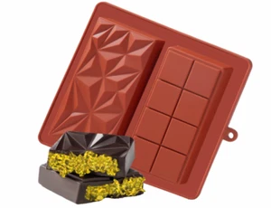 Silicone Mold Chocolate Ice Cube Tray Fondant Molds DIY SOAP Mould Jello Candy - Picture 1 of 7