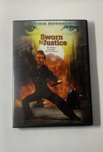 Sworn to Justice (DVD, 2001) Cynthia Rothrock RARE TESTED - Imagen 1 de 4