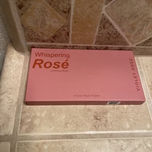 New Violet Voss Whispering Rose Luminous Blush 4 Color Blush Palette - Picture 1 of 3