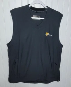 THE PRESIDENT'S CUP BLACK WEATHER TECH GOLF VEST MENS SMALL CUTTER & BUCK GOLF - Picture 1 of 10