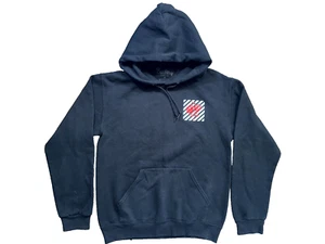 Bowery Supply Co Black Geometric Hoodie Sweatshirt Size S - Picture 1 of 6