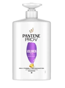 PANTENE PRO-V: Shampoo Volumen Pur, 1.000 ml, Silikonfrei & ohne Farbstoffe - Bild 1 von 4