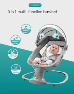Culla elettrica per dormire per neonati 0-3 anni sedia reclinabile e a dondolo