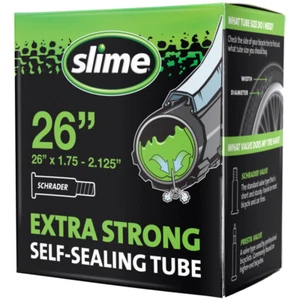 Slime Extra Strong Self-Sealing Bicycle Tube Schrader 26" X 1.75-2.125" Bike In - Picture 1 of 12