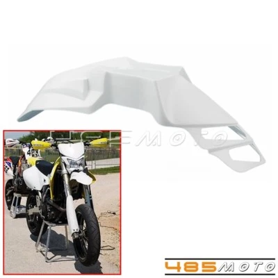 Guardabarros delantero Supermoto blanco para moto Honda CRF250X CRF250R Dirt Pit Foto 1 de 4