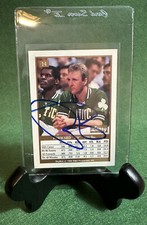 1990 Skybox Larry Bird #14 (HOF) Autographed NBA Card