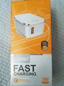 LDNIO Fast Charging Al2040usb travel adaptor qualcomm 3.0 quick charge 110v 120v - Picture 1 of 5