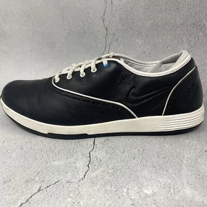 Nike Lunarlon Duet Classic Womens Golf Shoes Spikeless Black 551458-001 Sz 8.5 M - Picture 1 of 10