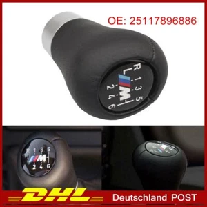Schalthebel Shift Knob Schaltknauf 6 Gang M Sport Für BMW E46 E90 F20 E87 E60 DE - Bild 1 von 7
