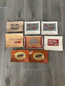 8 OLD ANTIQUE CIGAR  LABELS VINTAGE LOT FIGURAL EPHEMERA BEAUTIFUL COLORS G - Picture 1 of 6