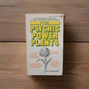 Vintage And Rare First Edition The Psychic Power Of Plants By John Whitman - Foto 1 di 4