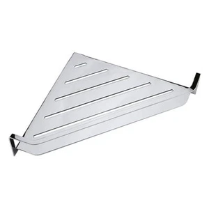 BYTRO Eckseifenkorb Edelstahl Chrom 205x340x65 mm für Bad & WC >> zum Bohren - Bild 1 von 7