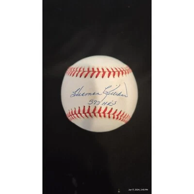 Harmon Killebrew Autographed Signed OALB Baseball 573 HR's PSA Twins HOF - Image 1 of 4