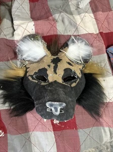 Therian Wild Dog Mask. Waterproof Super High quality. Comes With Lots Of Extras. - Picture 1 of 13