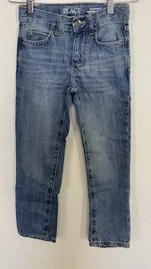 The Children's Place Sz 6 Girls Adjustable waist/Straight Jambes Droites Jeans - Picture 1 of 6