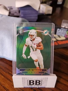 🪙2024 Totally Certified Football - Jaylen Waddle - Dolphin Teal SSP 1/5 Buchstütze - Bild 1 von 4