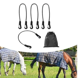 4x cinghie per le gambe per coperte di cavallo robuste forniture di cavalli - Bild 1 von 7