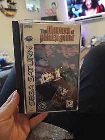 The Mansion of Hidden Souls (Sega Saturn 1995) Complete With Manual & Case!