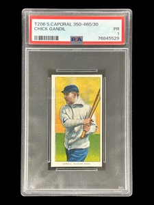 T206 Sweet Caporal 350-460/30 Chick Gandil PSA PR 1 Chicago White Black Sox - Bild 1 von 3