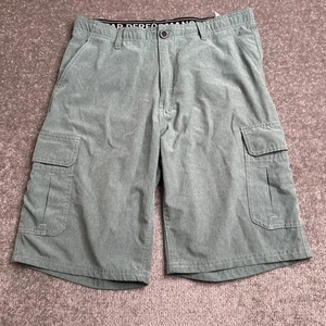 No Fear Performance türkisfarbene Cargoshorts für Herren 34 11" Schrittlänge Skater leicht - Bild 1 von 9