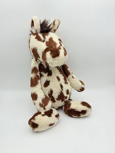 Jellycat Bashful Pony Plüsch GROß Braun Weiß Gepunktet Pinto Hengst RIESIG 24 Zoll - Bild 1 von 8