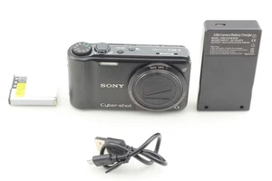 [Near Mint] SONY Cyber-shot DSC-HX5 Black Compact Digital Camera From JAPAN - Picture 1 of 11