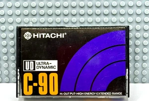 HITACHI UD C-90 1974 JAPAN TYPE I LEERKASSETTE TAPE (1) (GEBRAUCHT) - Bild 1 von 5