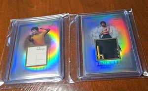 Bruce Lee Authentic Dragon Relic, & His Personal Writing 2 Cards Rare Refractor - Bild 1 von 19
