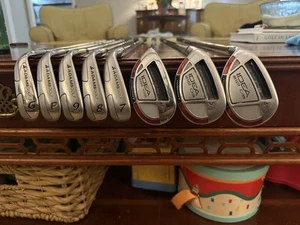 Adams Idea A12 OS Left-Handed Hybrid/Iron Set Stiff - Picture 1 of 6
