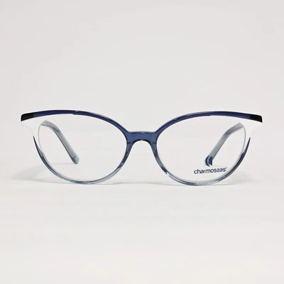 Charmossas Praslin Women's Oval Glasses in Blue Fade / White | Size: 51mm - Image 1 of 4
