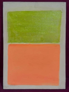 MARK ROTHKO oil painting on canvas, vtg stamped signed - Picture 1 of 5