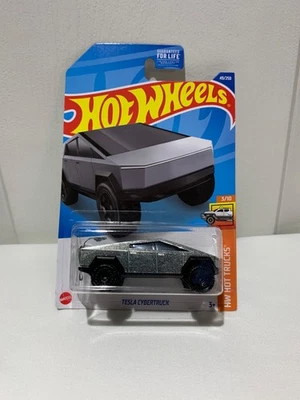ERROR!?!?!🤷Hot Wheels Tesla Cybertruck HW hot trucks 3/10 ORIGINAL RELEASE RARE - Image 1 of 4