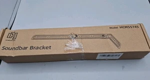 Staffa di montaggio per soundbar, supporti per soundbar sotto TV o sopra TV adatta alla maggior parte... - Foto 1 di 8