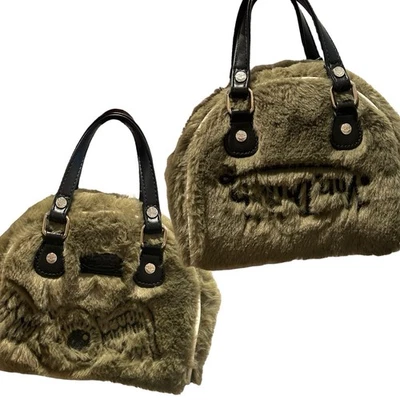 Bolso de Bowling Von Dutch Verde Salvia Globo Volador Cartera Peludo Vegano Nuevo en Caja Foto 1 de 4
