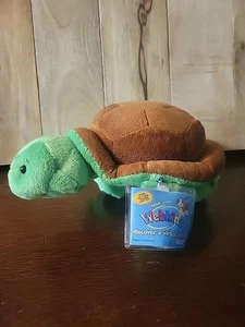 RETIRED Ganz Webkinz Green Turtle Plush Stuffed Animal HM150 With Code - PERFECT - Picture 1 of 7