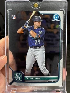 2022 Bowman Chrome Cal Raleigh RC #51 - Picture 1 of 2