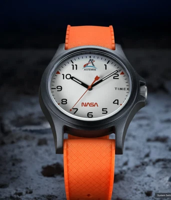 Reloj Timex Main Street NASA Artemisa 40mm Correa Silicona Foto 1 de 4