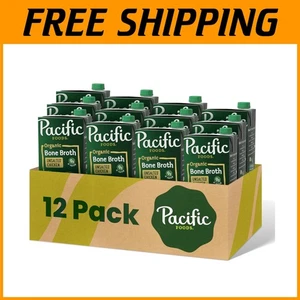 Nourishing Unsalted Bone Broth, 32 oz x 12 - Picture 1 of 9