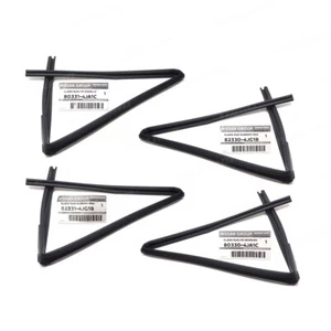 For Nissan Navara Np300 2015 - 23 Set 4dr Glass Run Channel Rubber Seal Door - Picture 1 of 12