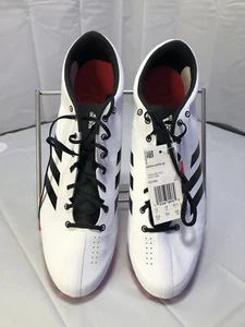 Taglia 12,5 - Adidas Adizero Prime sp bianco e nero, fondo rosa - Foto 1 di 5