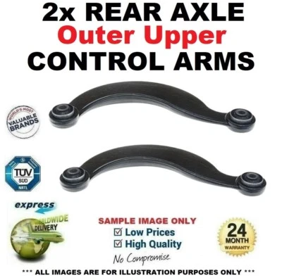 2x Brazos de control superiores exteriores del eje trasero para Ford Focus C-Max 2.0 2004-2007 - Imagen 1 de 4